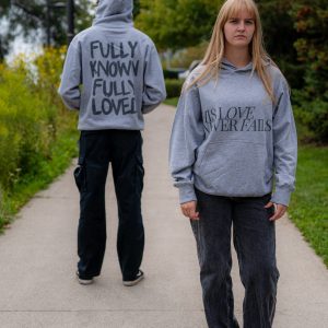 Heather Grey “Fully Loved” Hoodie