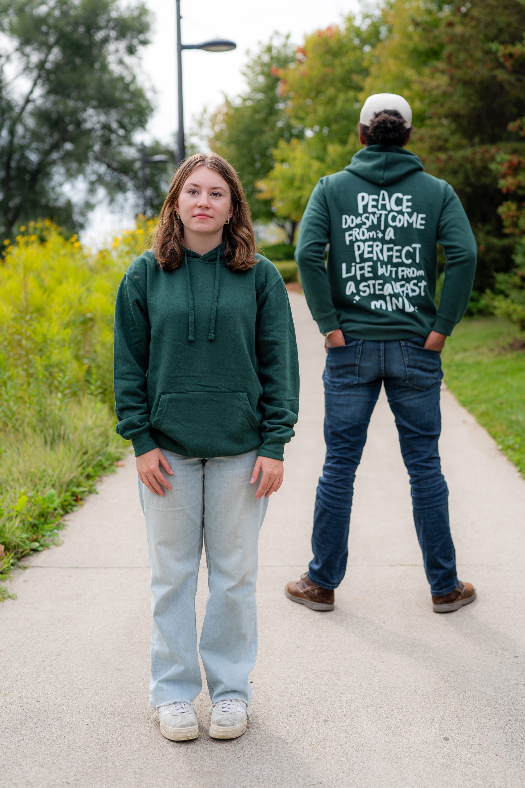Forest Green “Steadfast Mind” Hoodie - Image 4