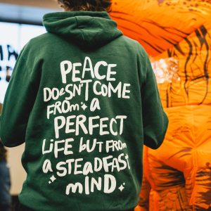 Forest Green “Steadfast Mind” Hoodie