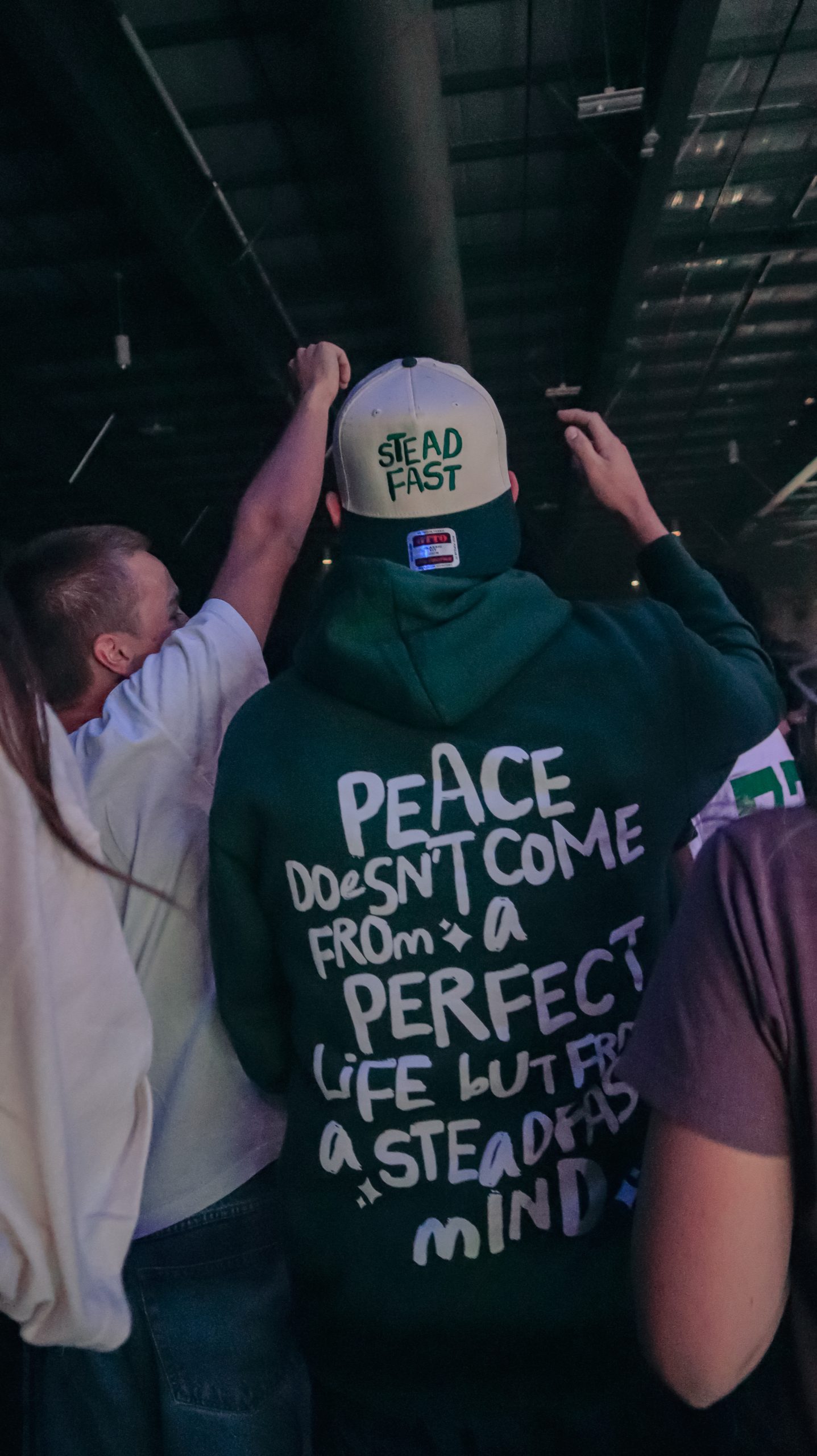 Forest Green “Steadfast Mind” Hoodie - Image 2